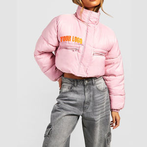 Veste matelassée chauffante unisexe en polyester avec logo personnalisé, doublure en laine, pour femmes et hommes, grandes tailles, vente en gros - Product Image 4