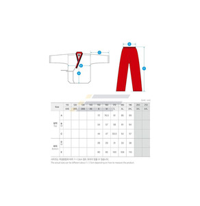 Conjunto de Ropa Deportiva de Artes Marciales Unisex XXL de Algodón para Competición, Estilo BJJ, Karate, Taekwondo, Fabricantes Profesionales - Product Image 6