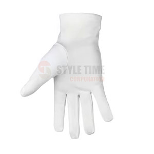 Gants maçonniques en coton de haute qualité avec une coupe confortable, des coutures soignées et un aspect formel classique pour les cérémonies - Product Image 5