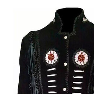 Original Cowhide Cowboy Men's <b>Suede</b> Leather <b>Jacket</b> Good Price Premium Quality Autumn Winter Men's <b>Suede</b> Leather <b>Jacket</b> - Product Image 2
