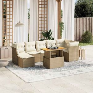 Ensemble de canapés de jardin beige - Product Image 1