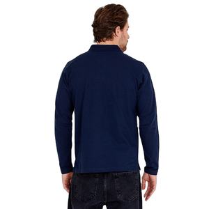 Compre Ahora Camiseta Polo de Golf para Hombre, Tela Piqué Suave, Uso Diario, Bordado Personalizado, Camiseta de Manga Larga para Hombre - Product Image 4