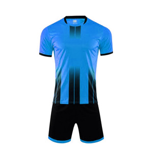 Custom Soccer Jersey Set Men's Adult Short Sleeve V-Neck Sublimated Print Team Name Number 100% Polyester Moisture Wicking - Product Image 4