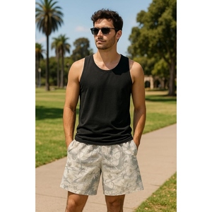 Pantalones Cortos Deportivos de Malla con Estampado de Jungla para Hombre, Diseño Gráfico Personalizado de Baloncesto, Transpirables, para Entrenamiento y Uso Casual - Product Image 2