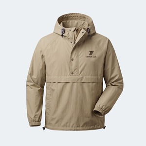 Chaqueta de Lluvia para Hombre con Capucha y Cierre de Cremallera, a la Moda, Transpirable, Teñida en Color Liso, Impermeable, para Invierno - Product Image 6