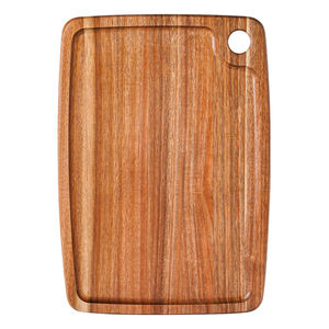 Planche à servir en bois d'acacia pour pizza et charcuterie, taille personnalisable, avec poignée, épaisseur 1,3 cm, écologique, passe au lave-vaisselle - Product Image 6