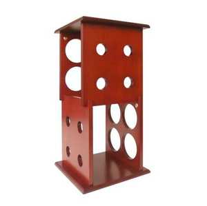 Estante para botellas de vino de hierro con forma de estrella, duradero, de pie, estilo moderno, muy vendido, para bares y pubs, soporte metálico para botellas de vino. - Product Image 4