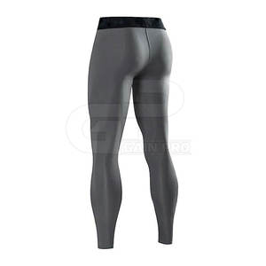 Pantalons de compression pour hommes, séchage rapide, tissu extensible, conçus pour la course à pied, la gym, les entraînements et un style de vie actif - Product Image 2