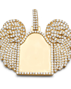 จี้รูปภาพโมอิสซาไนต์สั่งทำพิเศษ เงินแท้ 925 ประดับเพชรแบบ Iced Out จี้รูปภาพสั่งทำพิเศษ สไตล์ฮิปฮอป เครื่องประดับเก็บความทรงจำ จี้แบบแร็ปเปอร์ ประดับเพชร - Product Image 6