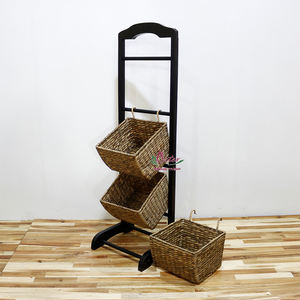 ชั้นวางนิตยสารหญ้าทะเลหัตถกรรมชั้นวางหนังสือสำหรับบ้านและสำนักงาน - Product Image 3