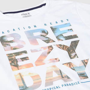 Camisetas de manga corta con gráficos personalizados, camisetas lisas de sublimación para hombre con cuello redondo y tacto de algodón suave - Product Image 4