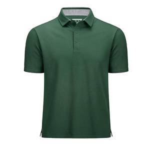 Camiseta de Golf Personalizada con Logotipo, Impresión Completa, Manga Corta, Absorbente de Humedad, Cuello Alto Bordado, Estilo Japonés, Ecológica, para Hombre - Product Image 3