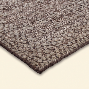 Tapis DECORDEC gris foncé en laine tuftée à la main, écologique, antidérapant, texture abstraite moderne pour chambre, salon et intérieurs d'hôtels - Product Image 6