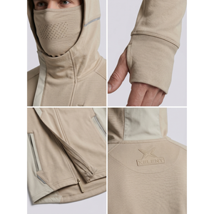 Chaqueta Cortavientos con Capucha para Hombre, Estilo Techwear, Algodón Modal Merino, Estilo Balaclava, Ropa Urbana para Primavera, Marca Privada Personalizada - Product Image 4