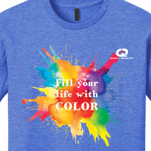 T-shirts graphiques décontractés en coton mélangé tricoté pour hommes, col rond, manches courtes, respirants, écologiques, vêtements de mode en gros - Product Image 5