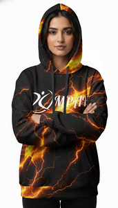 เสื้อฮู้ดดี้โอเวอร์ไซส์สไตล์สตรีทแวร์ลำลองสำหรับฤดูหนาว พรีเมียม  แบบยูนิเซ็กซ์  พร้อมลายปักพิมพ์ซับลิเมชั่น สำหรับใส่ในชีวิตประจำวัน - Product Image 2