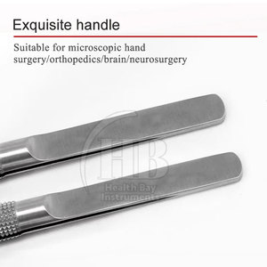 Ensemble complet d'instruments chirurgicaux manuels, microchirurgie, acier inoxydable, réutilisables, outils de précision pour interventions chirurgicales, CE INSTRUMENTS - Product Image 5