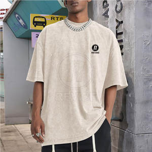 Camiseta de moda transpirable, cómoda y holgada, estilo streetwear, precio mayorista - Product Image 3