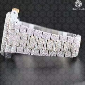 Charm Jewells Luxury <b>Mechanical</b> <b>Watch</b> Stainless Steel Square Case Sapphire Crystal Hollow Out Design Unisex Fashion 42mm - Product Image 3