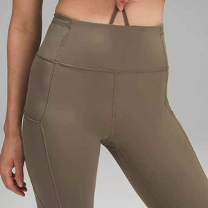 Leggings Deportivos de Alto Rendimiento para Mujer, Transpirables, Antibacterianos, Hasta el Tobillo, de Spandex/Nailon, para Correr al Aire Libre - Product Image 5