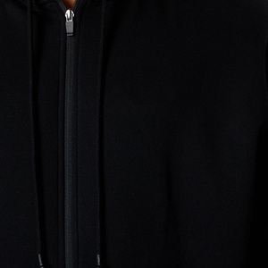 Basic men oversized zipper hoodie casual piece soft cotton fleece fabric full <b>zip</b> <b>hooded</b> relaxed loose fit and everyday wear - Product Image 3