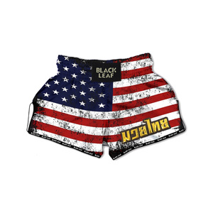 Fournisseur en gros de shorts de boxe Muay Thai personnalisés, shorts de combat en satin de qualité supérieure pour l'entraînement professionnel - Product Image 4