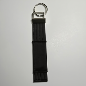 Red and Blue Fabric Keychain with Metal <b>Ring</b> for Martial Arts Training - Product Image 3