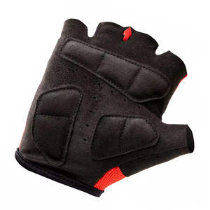 Gants de cyclisme en cuir demi-doigts de haute qualité avec fermeture auto-agrippante, unisexe, nouveau design, rembourrage en gel, antidérapants, pour vélo de route en extérieur - Product Image 2