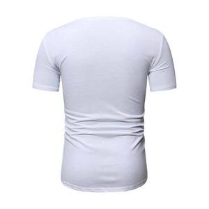 T-shirt de sport à manches courtes pour homme, vente chaude, 100% polyester, séchage rapide, logo personnalisé sublimé, col rond, polo - Product Image 3