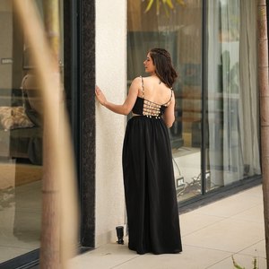 Ensembles pour femmes de créateur - Tenue de soirée - Blouse - Jupe et châle - Product Image 1