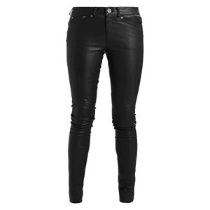 <b>Women</b>’s Wide Leg Leather Cargo <b>Pants</b> – Winter Hip Hop Style <b>Trousers</b> with Waterproof Finish and Trendy Casual Fit OEM Custom - Product Image 1