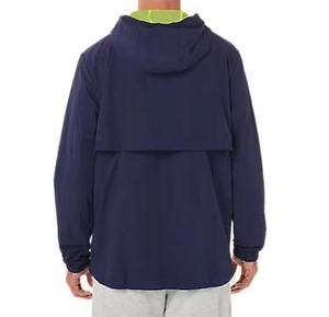 Veste coupe-vent de course à pied imperméable réfléchissante en nylon léger pour homme, service OEM - Product Image 2