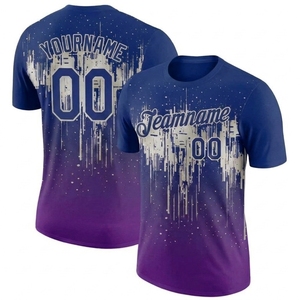 เสื้อฟุตบอลซับลิเมชั่นแบบยูนิเซ็กซ์สำหรับทีมกีฬา เสื้อยืดระบายอากาศแขนสั้น ชุดฝึกซ้อมแบบกำหนดเอง ผลิตจากโพลีเอสเตอร์ 100% - Product Image 3