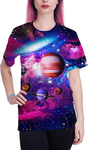 Camiseta de Manga Corta, Corte Regular, Estilo Vintage Lavado, Retro, Lisa, 100% Algodón, Ecológica, Unisex - Product Image 4