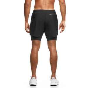 25. Pantalones cortos deportivos ligeros para hombre que ofrecen comodidad flexible para hacer ejercicio, correr y actividades deportivas. - Product Image 4