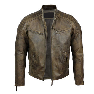Veste de moto en cuir imperméable, respirante et à séchage rapide, de haute qualité, pour homme, toutes saisons, manches longues - Product Image 3