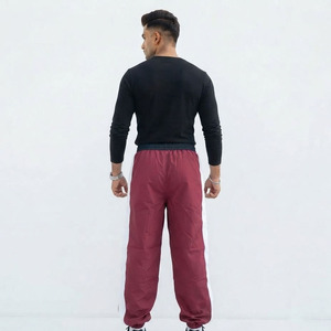 Pantalones Cortavientos Estampados para Hombre, Casuales, 100% Nailon Poliéster, Ligeros, Impermeables, de Corte Holgado y Transpirables - Product Image 3