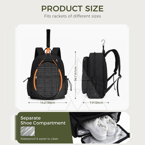 Sacs de tennis de qualité supérieure avec étiquette personnalisée, sacs de tennis en matériau durable, sacs de tennis à prix avantageux - Product Image 4