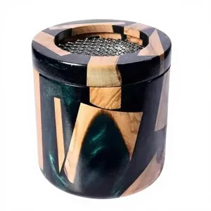 Smart <b>Perfume</b> White Resin Sensor Smart <b>Perfume</b> <b>Dispenser</b> Two-Piece Modern Design Aromatherapy Diffuser Home Decor Rechargeable - Product Image 1