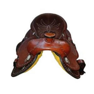 Cuero de alta calidad Western Pleasure Trail Riding Horse Saddle English Horse Saddle Cowboy Horse Riding Productos ecuestres - Product Image 1