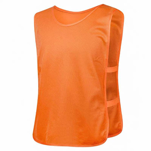 Custom Football Vest Uniform Colors Adult Kids Football Basketball <b>Training</b> <b>Bib</b> Sportswear Breathable Team Sports Vest - Product Image 3