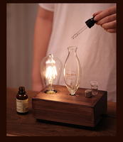 Diffuseur d'arômes de luxe en bois véritable, purificateur d'air, diffuseur d'aromathérapie sans eau, diffuseur d'huiles essentielles de bureau pour la maison et l'hôtel