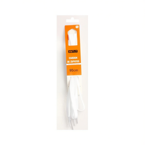 Laccio per scarpe Ilan 90 cm bianco per sneakers - Product Image 1