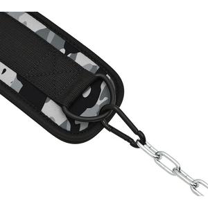 Custom Wholesale Rate Heavy Duty Neoprene Dipping <b>Belt</b> Steel Chain Weighted Pull Dip Training <b>Belt</b> Back Support Adjustable Gym - Product Image 6