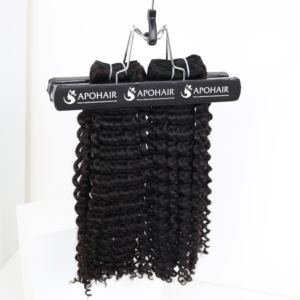 Meilleures extensions de trame de cheveux Remy de qualité supérieure de luxe Tissage de cheveux humains vierges de style ondulé droit - Product Image 2