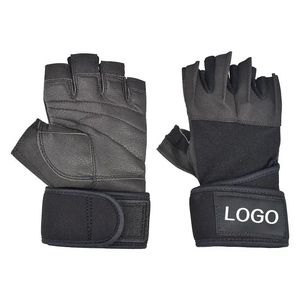 Guantes de Gimnasio de Medio Dedo de Cuero con Logotipo Personalizado de Calidad Superior, para Uso en Exteriores, de Alto Impacto, al Mejor Precio al por Mayor - Product Image 2
