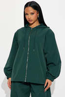 Veste coupe-vent tricotée personnalisée avec logo pour femme, style oversize, légère, à manches ballon, idéale pour l'hiver et l'automne