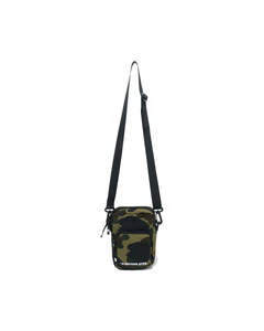 Bolso Bandolera Impermeable de Lona Verde Camuflaje con Cierre Abierto, Bolsillo con Broche y Logotipo de Cabeza de Mono - Unisex, para Uso Diario en Halloween - Product Image 2