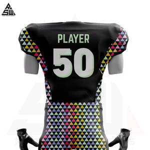 Meilleures ventes : Uniforme de football américain pour hommes grandes tailles, dernier style, séchage rapide, pour adultes - Product Image 6