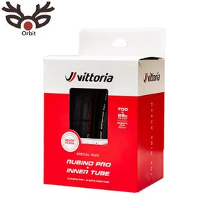 Neumático de Bicicleta de Carretera Plegable Vittoria Rubino Pro G2.0 700x25C con 2 Cámaras de Butilo, 150 TPI, Banda de Rodadura Lisa de Grafeno 2.0 - Product Image 1